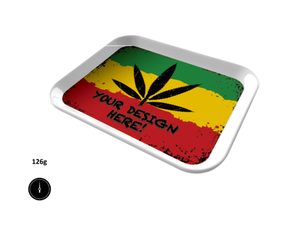 Custom Melamine 7.5” Rolling Tray