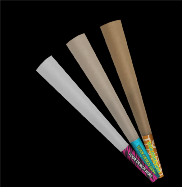 Custom Pre Rolled Cones (Printed Crutch)